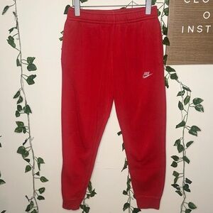 Nike Red Sweatpants Joggers